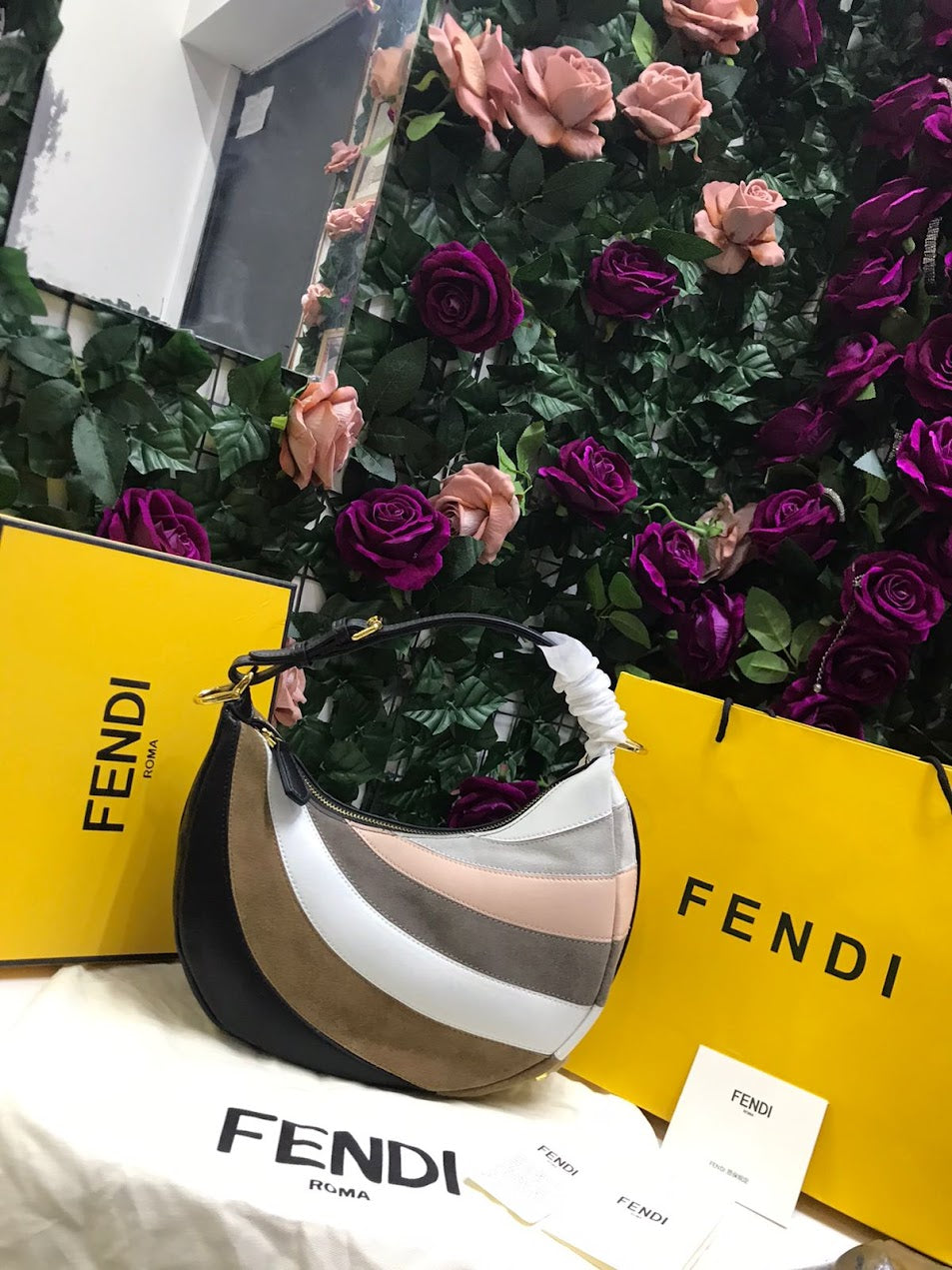 Fendi Multicolor Piel