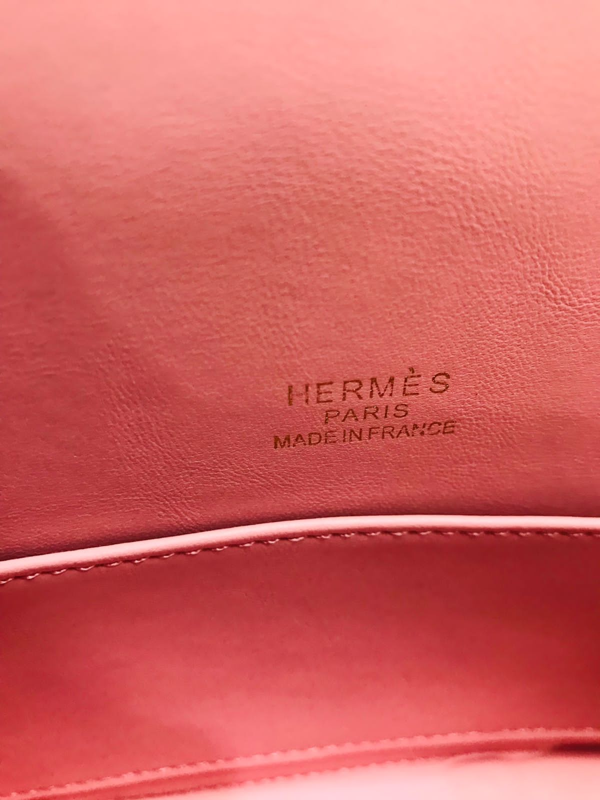 Hermes Rosa Piel