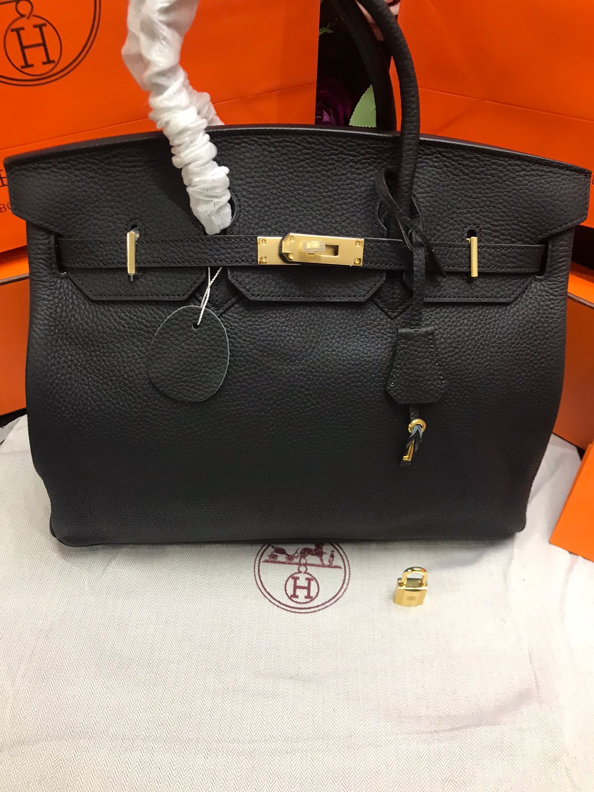 Hermes Birkin Negra Piel