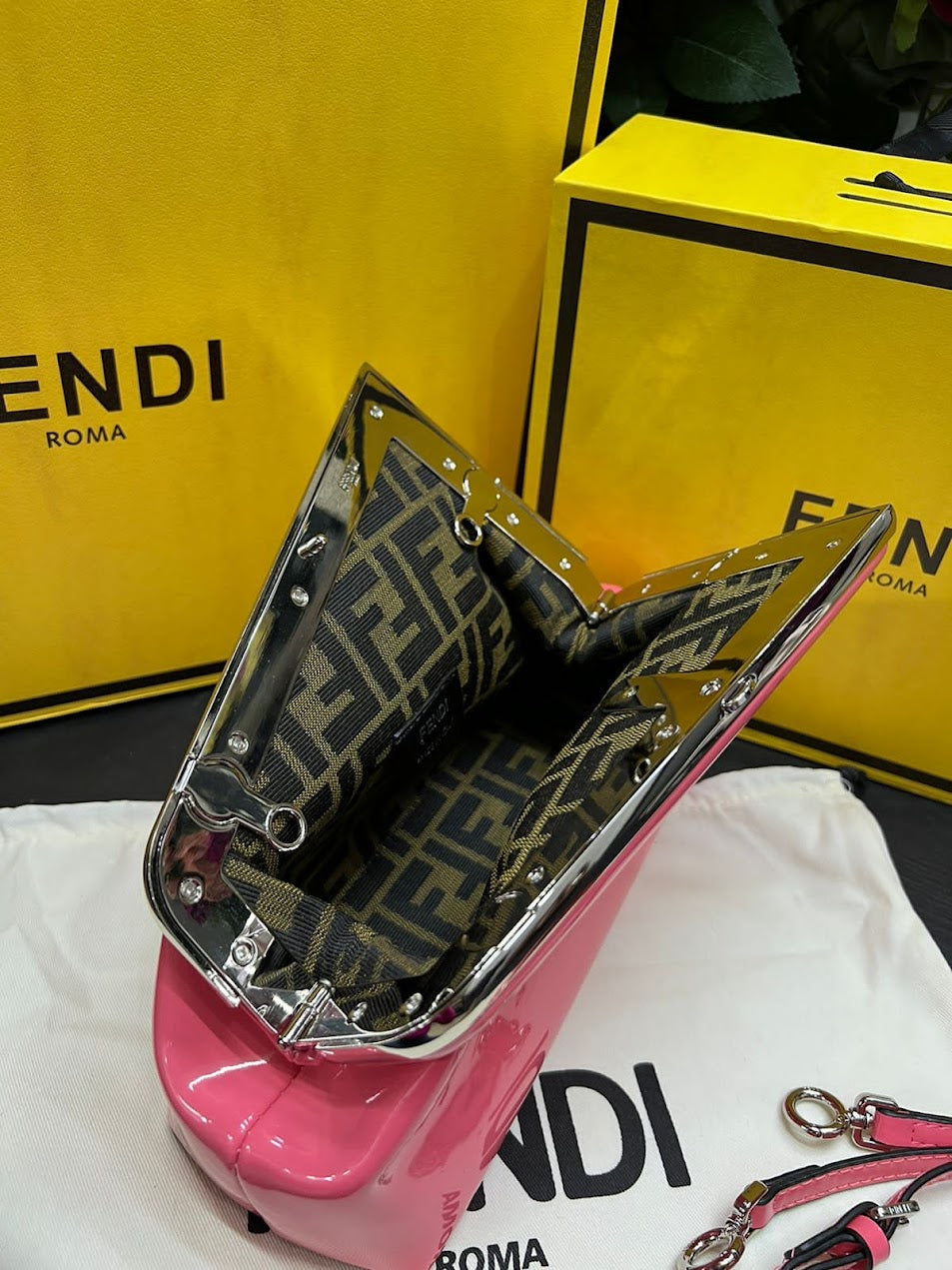 Fendi Roma Rosa Vinyl