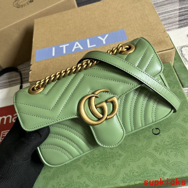 Gucci Verde Piel