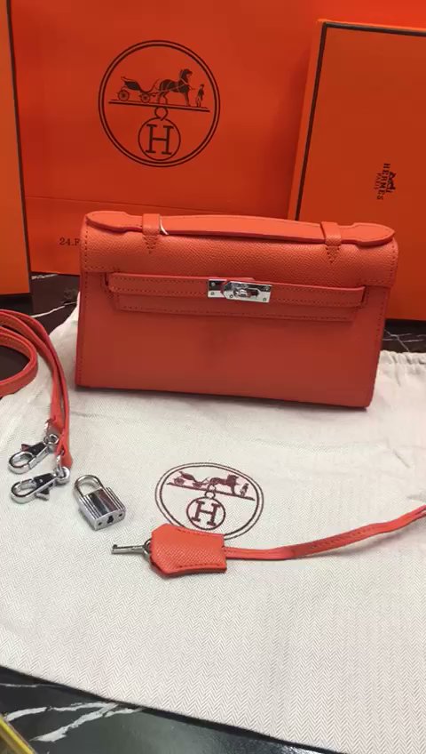 Hermes Naranja Piel