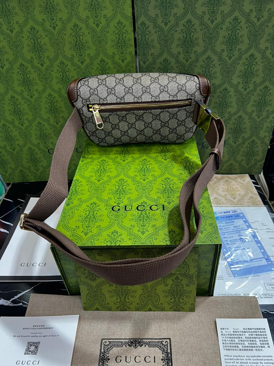 Gucci Café Piel