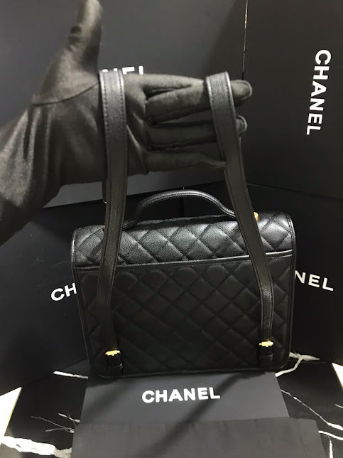 Chanel Negro Piel