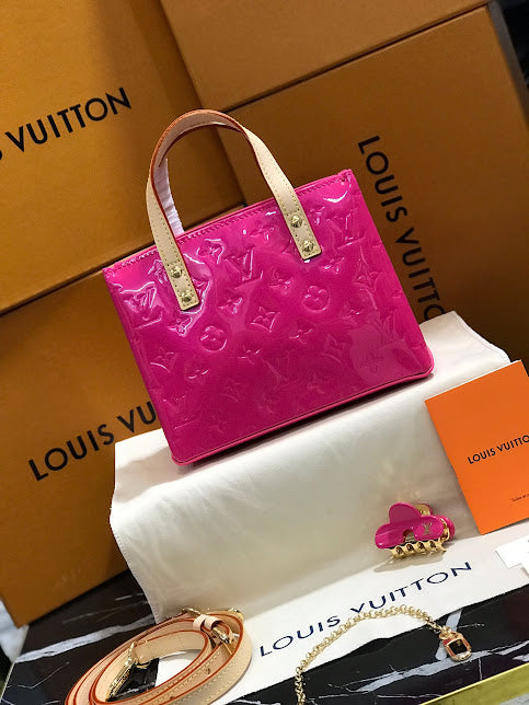 Louis Vuitton Rosa Piel con Charol