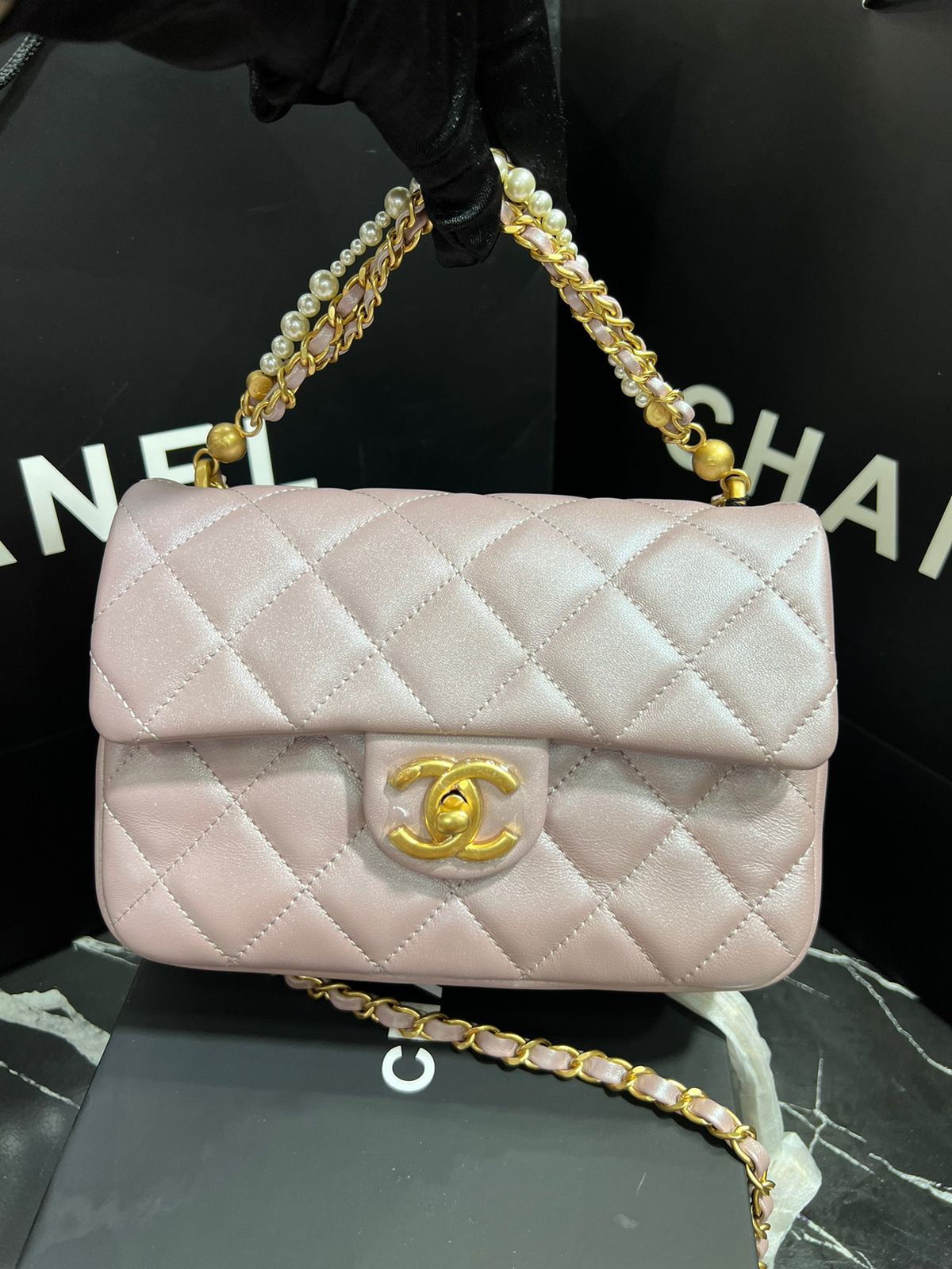 Chanel Edición Especial Brillante Rosa Piel