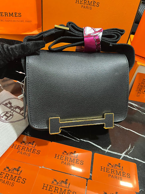 Hermes Negro Piel