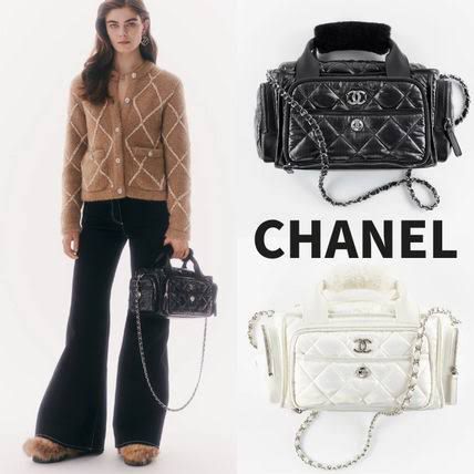 Chanel Edición Especial Textil con Brillos y Piel