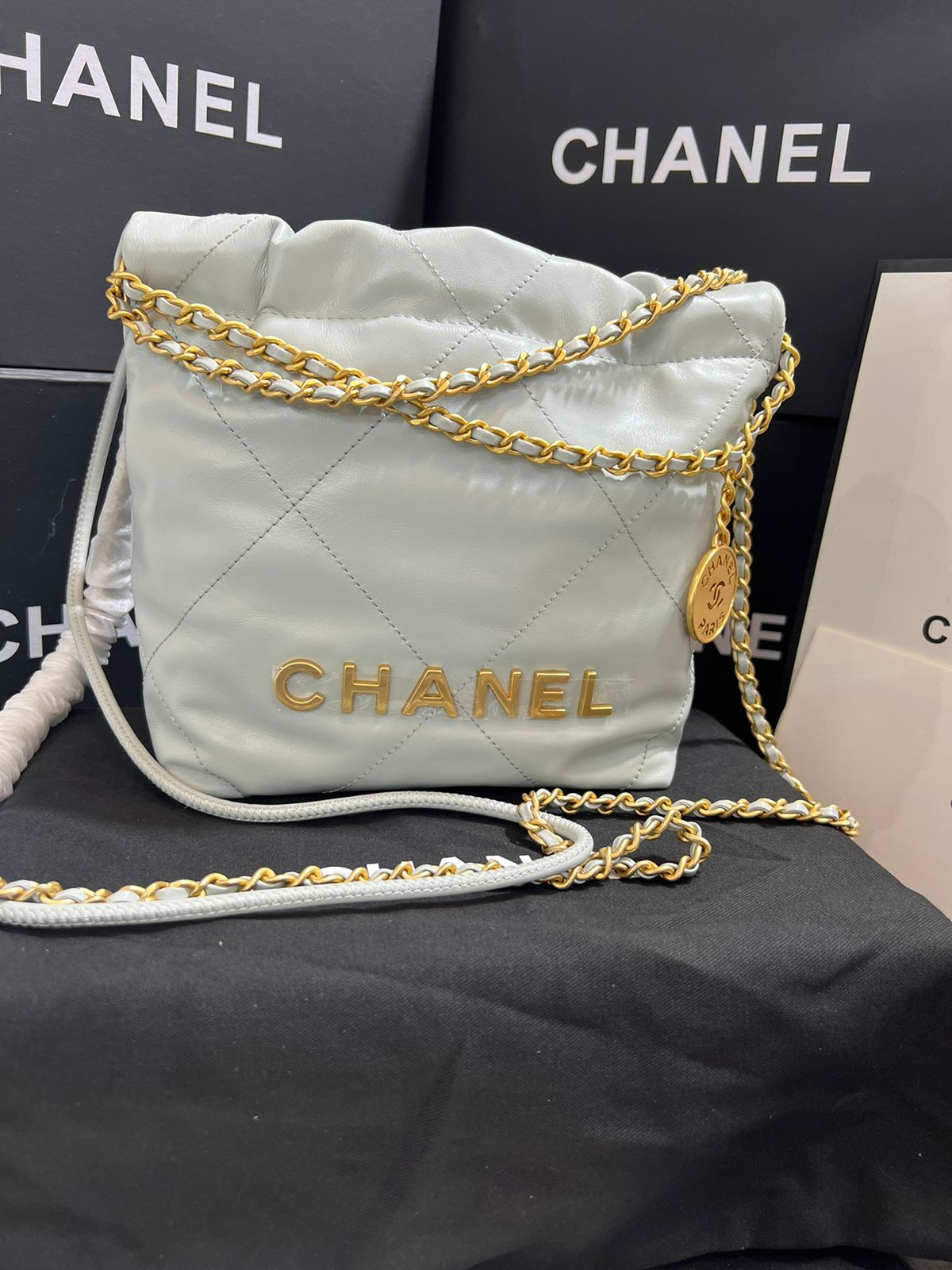 Chanel Blanco Chica  Piel