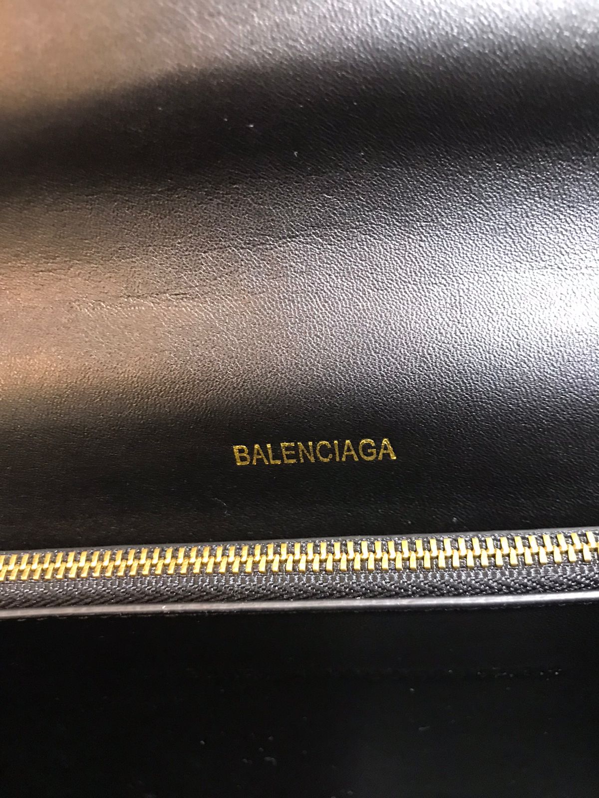 Balenciaga Negro Piel