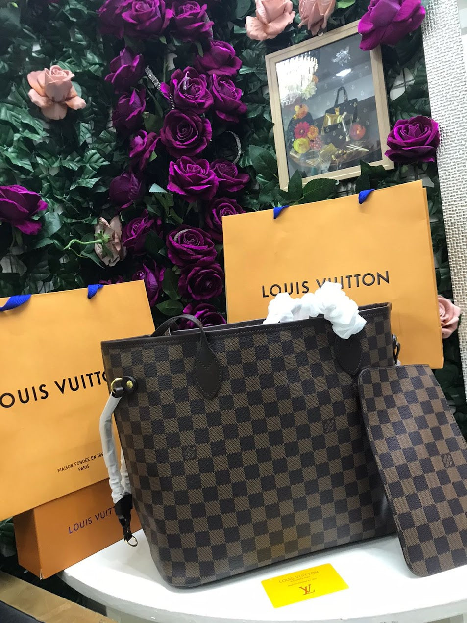 Louis Vuitton Cafe Marmoleado Piel