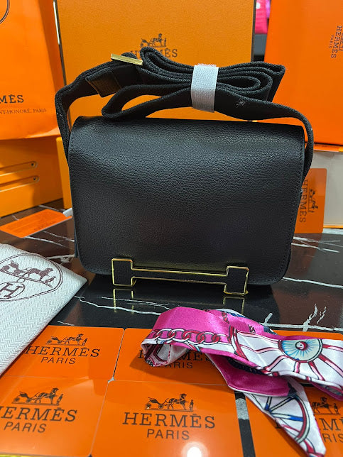 Hermes Negro Piel