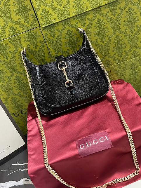 Gucci Negro Piel