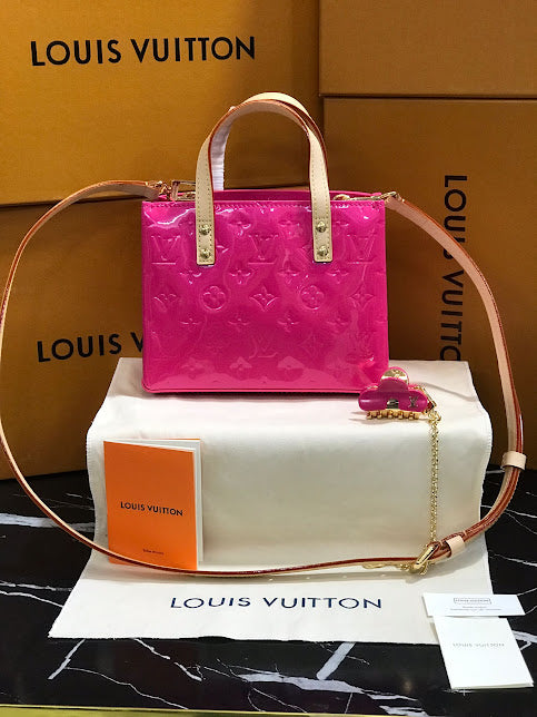 Louis Vuitton Rosa Piel con Charol