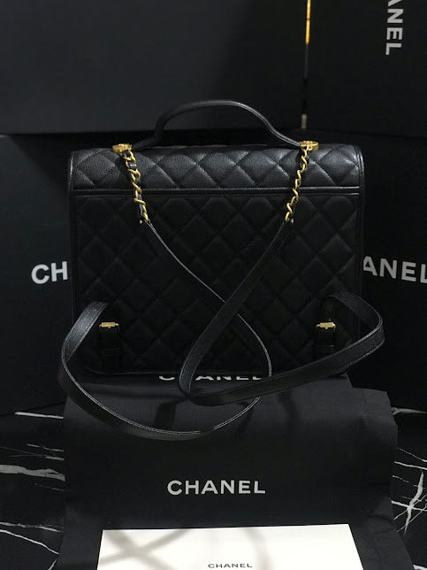 Chanel Negro Piel