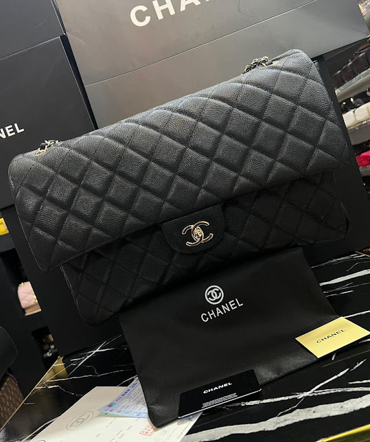 Chanel Negra Piel Caviar