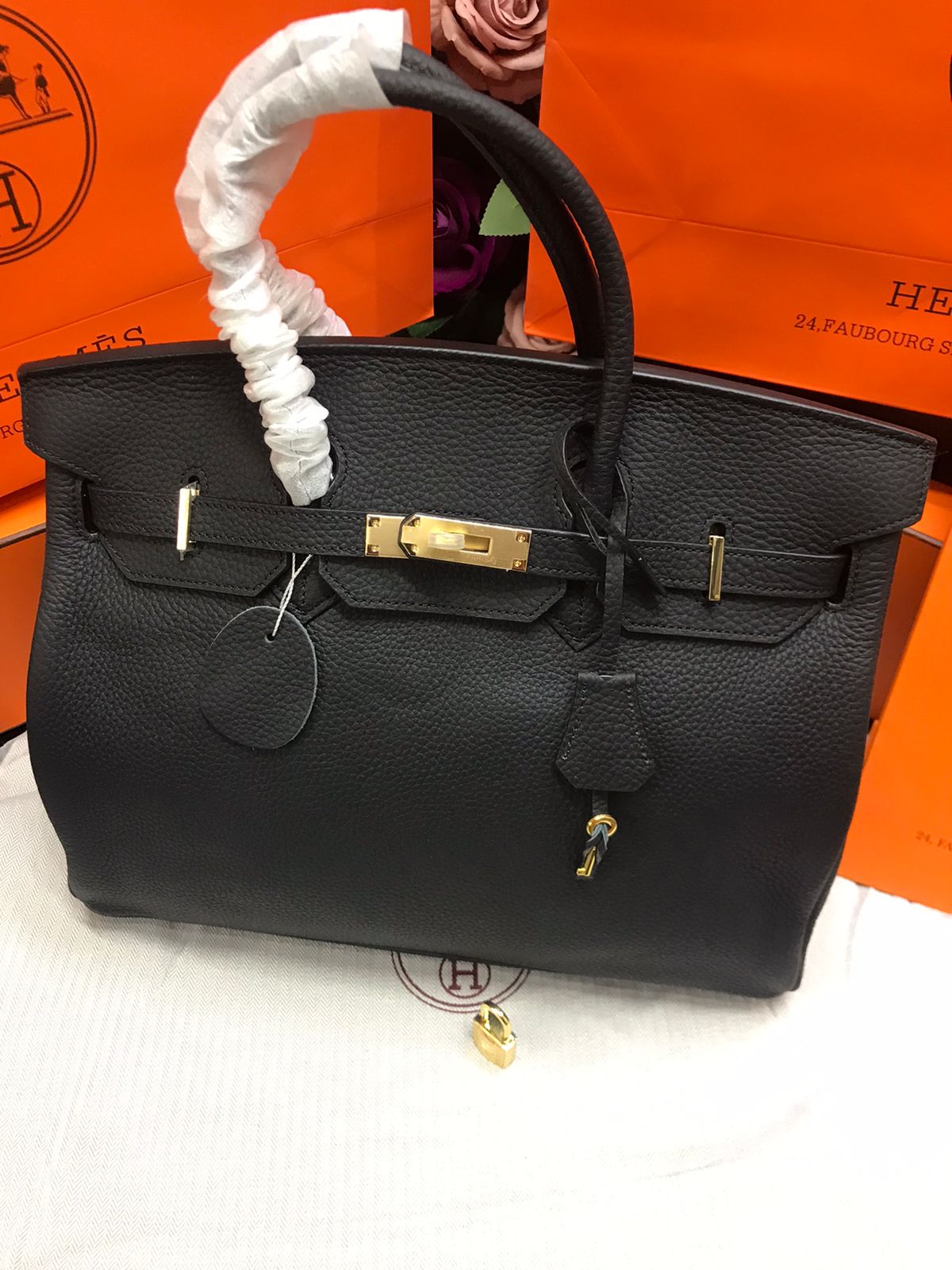 Hermes Birkin Negra Piel