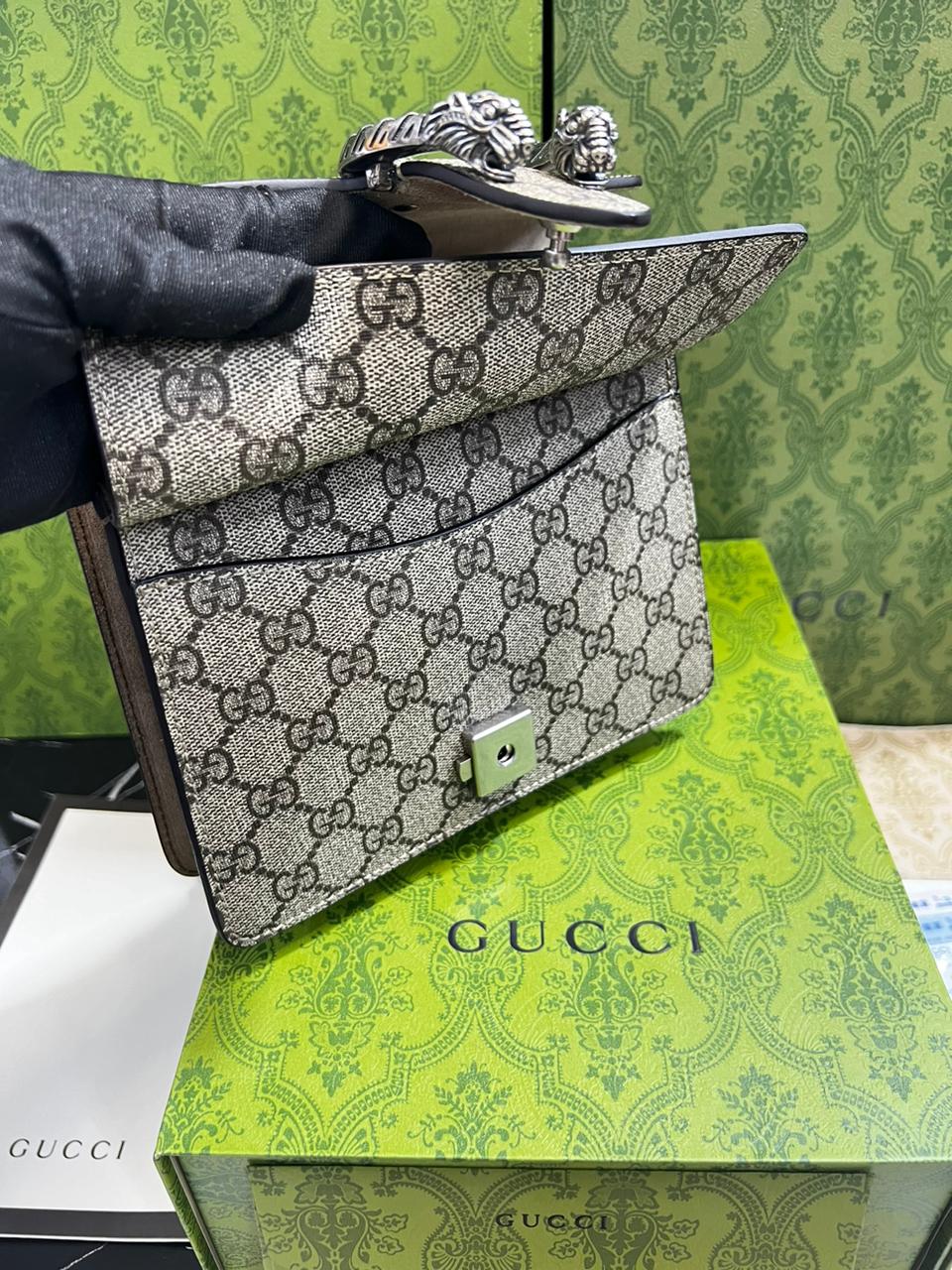 Gucci Café Piel