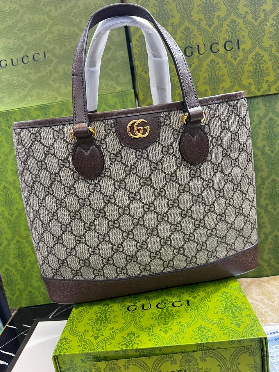 Gucci Café Piel