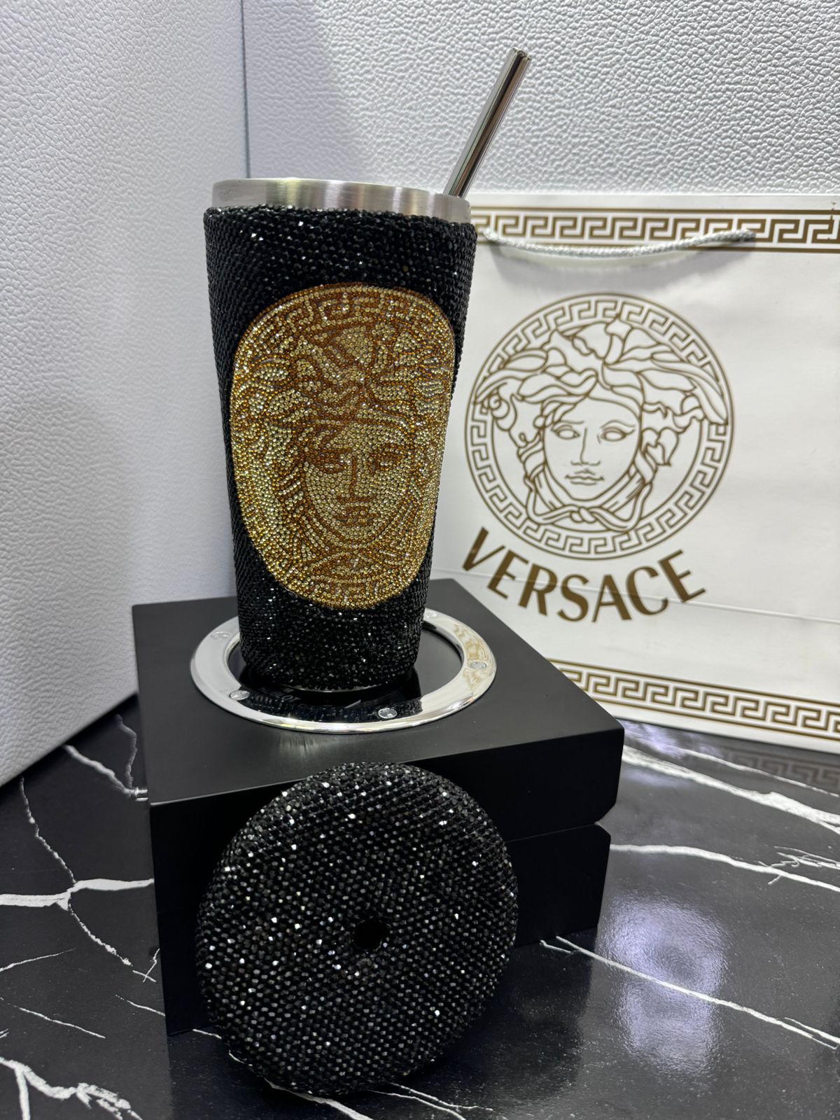 Versace termo negro