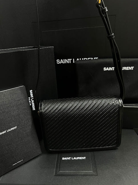 Saint Laurent Negra Piel