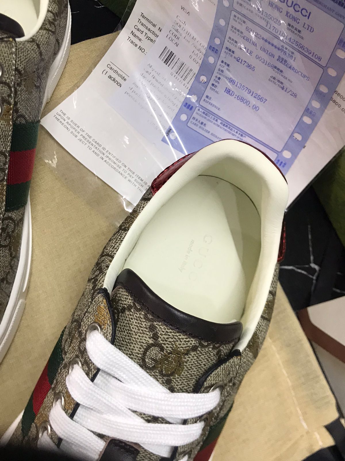 Zapatos Gucci $5750 con cubrepolvo certificado y caja