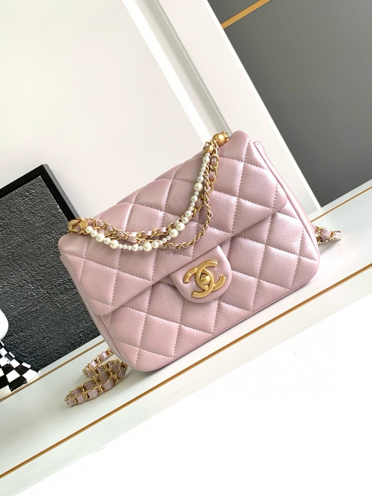 Chanel Edición Especial Brillante Rosa Piel