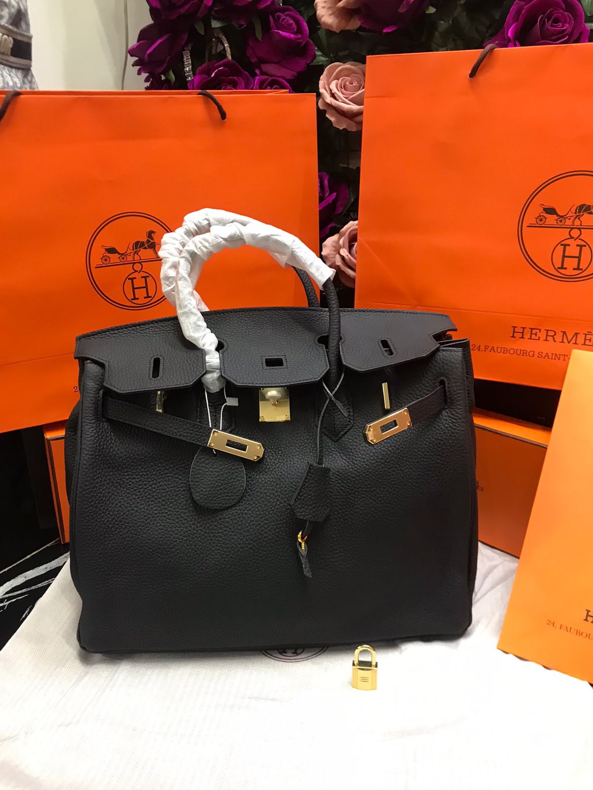 Hermes Birkin Negra Piel