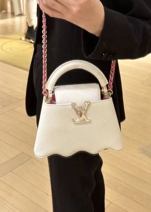 Louis Vuitton Blanca Piel