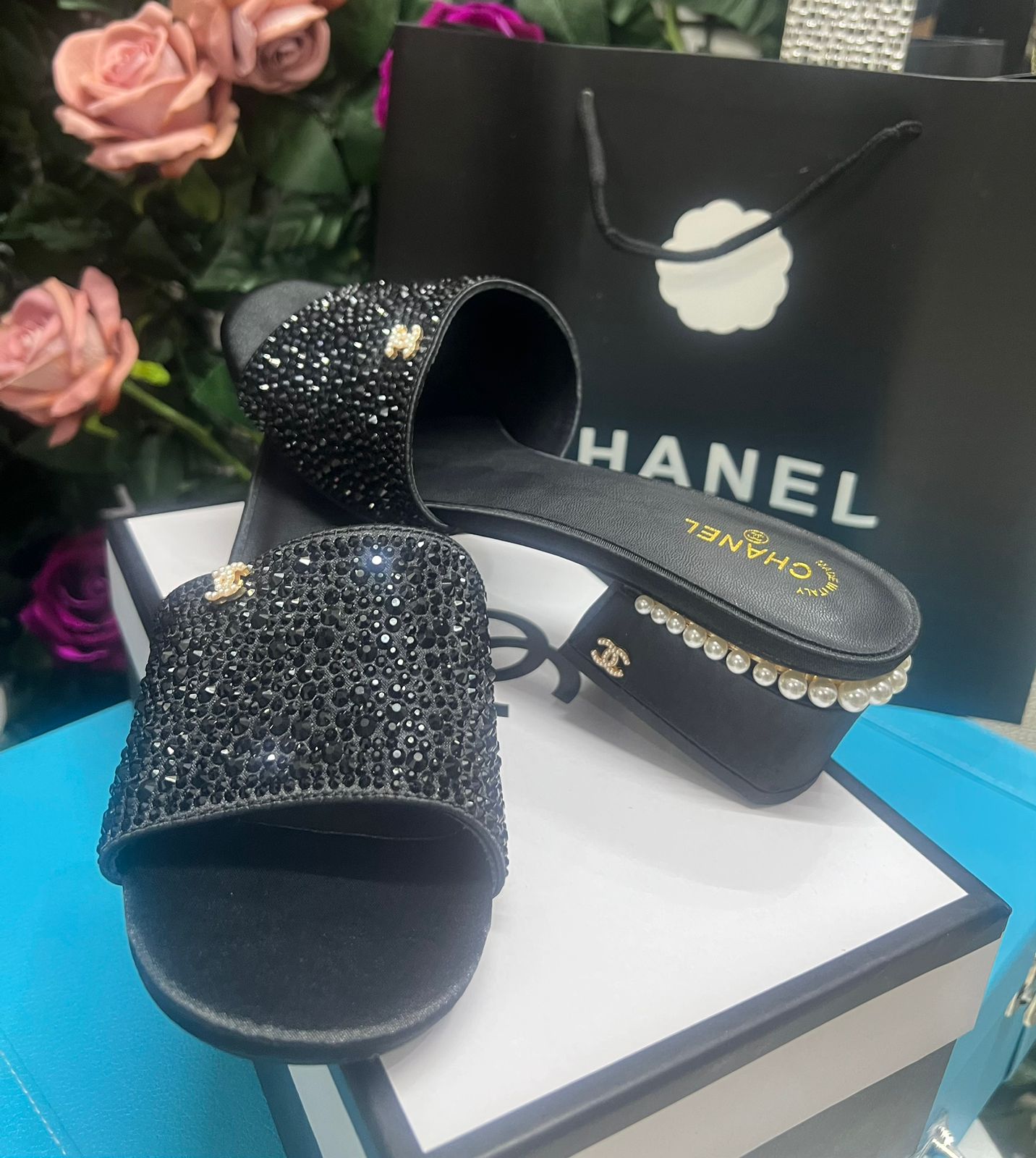 Sandalias Chanel