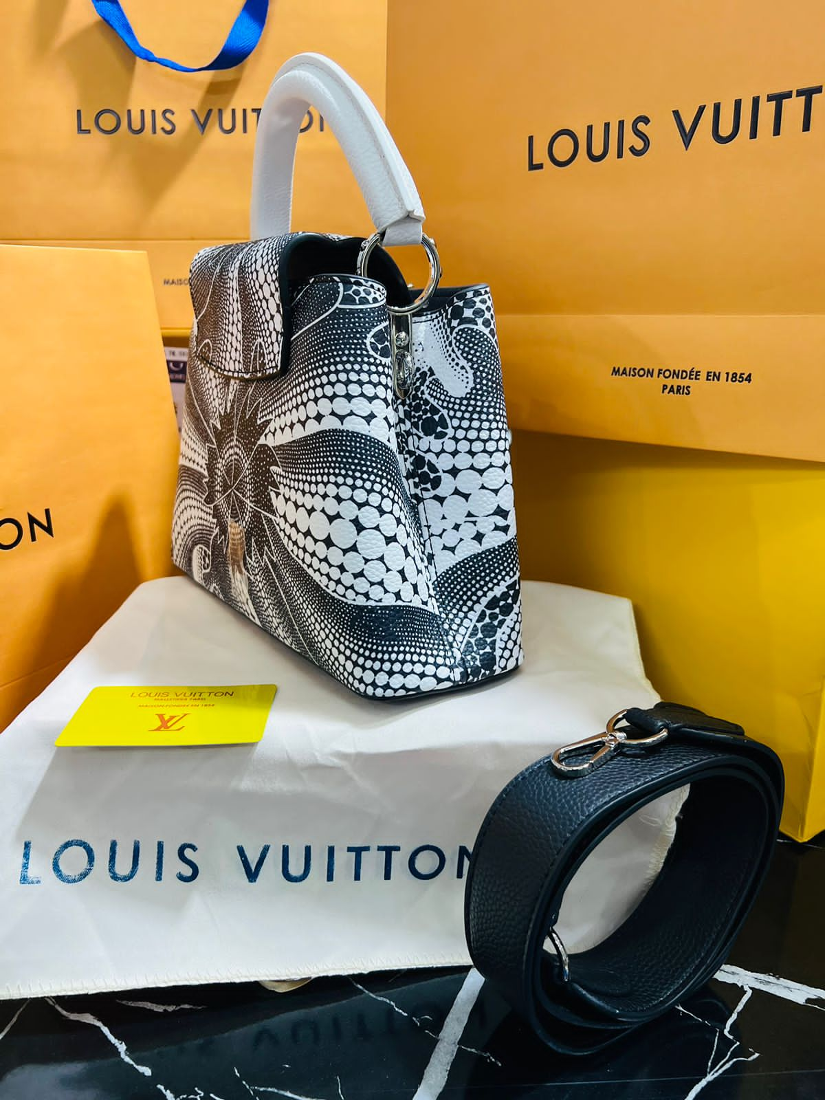 Louis Vuitton Capucine Edición Especial Piel