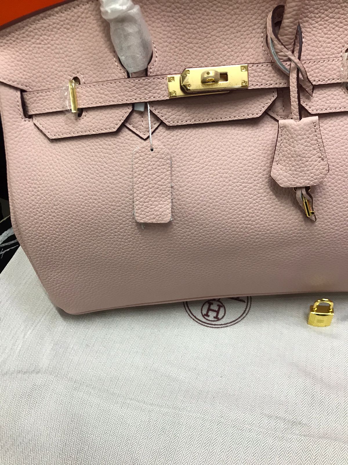 Hermes Birkin Rosa Piel