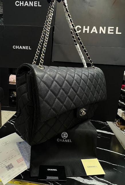 Chanel Negra Piel Caviar