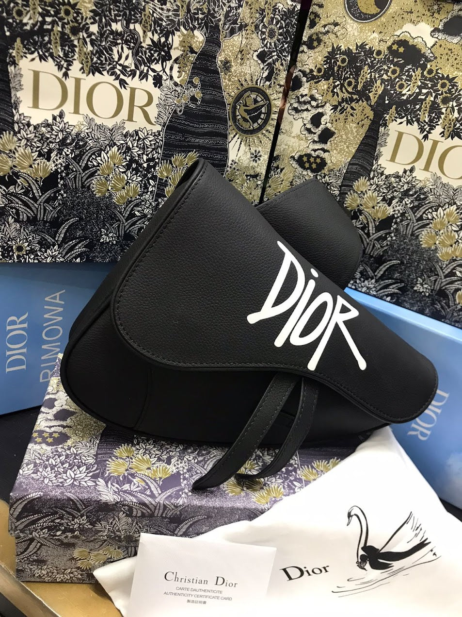 Christian Dior Negro Piel