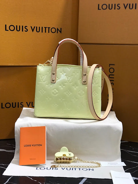 Louis Vuitton Verde Limón Piel Charol