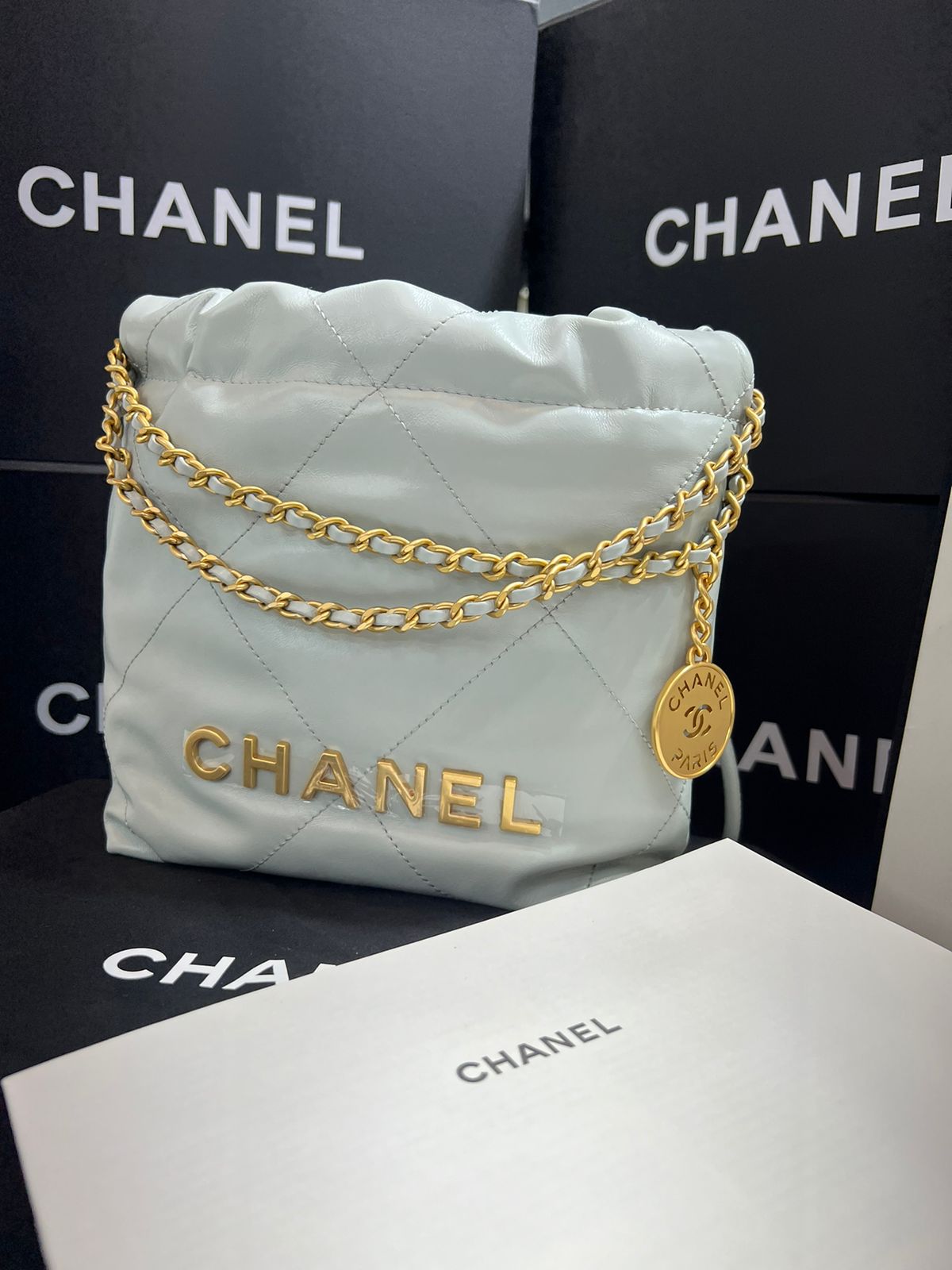 Chanel Blanco Chica  Piel