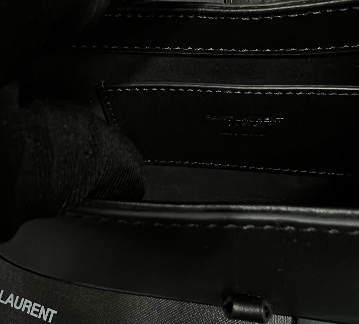 Saint Laurent Negra Piel