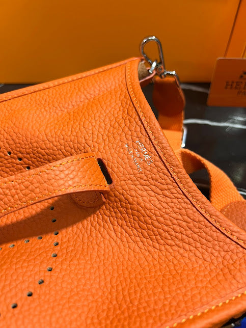 Hermes Naranja Piel