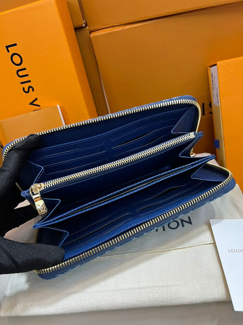 Louis Vuitton Azul Bordada Mezclilla