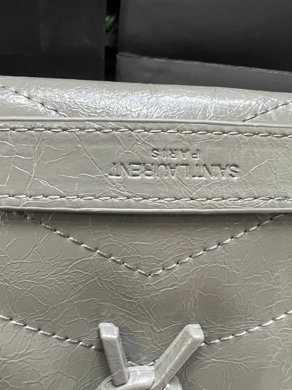 Saint Laurent YSL Gris Piel