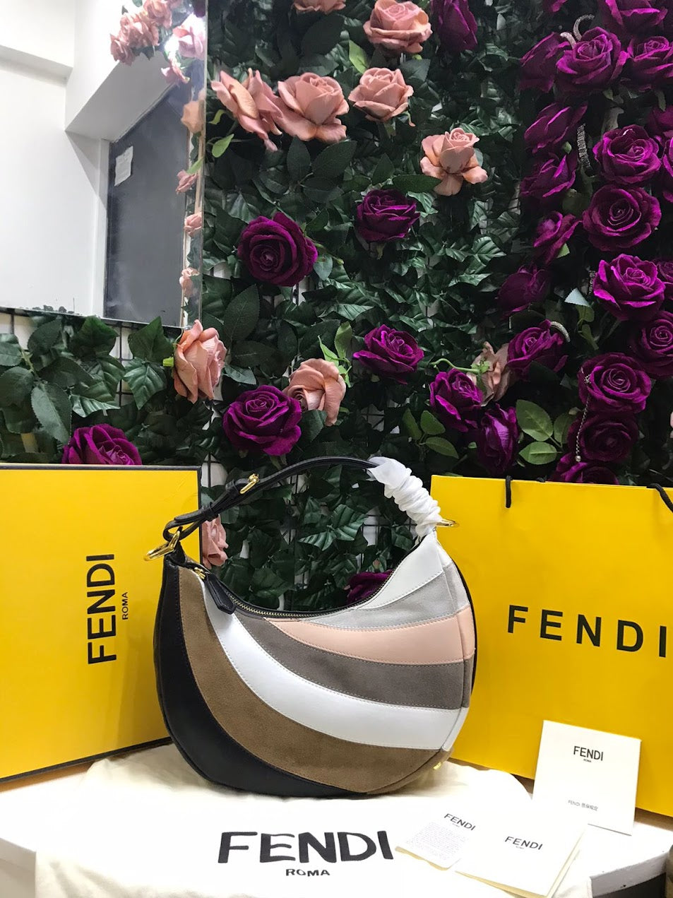 Fendi Multicolor Piel