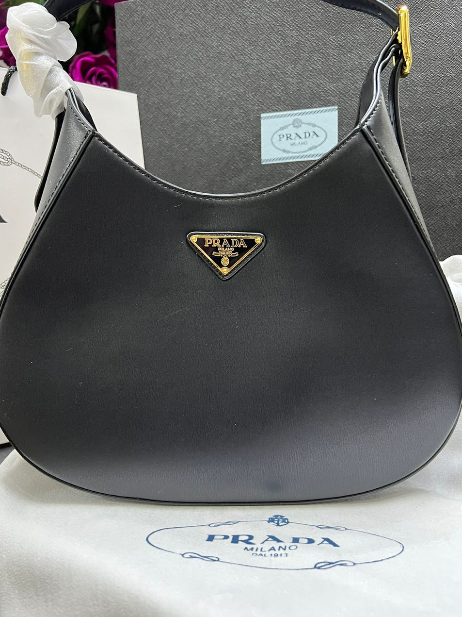 Prada Negra Piel