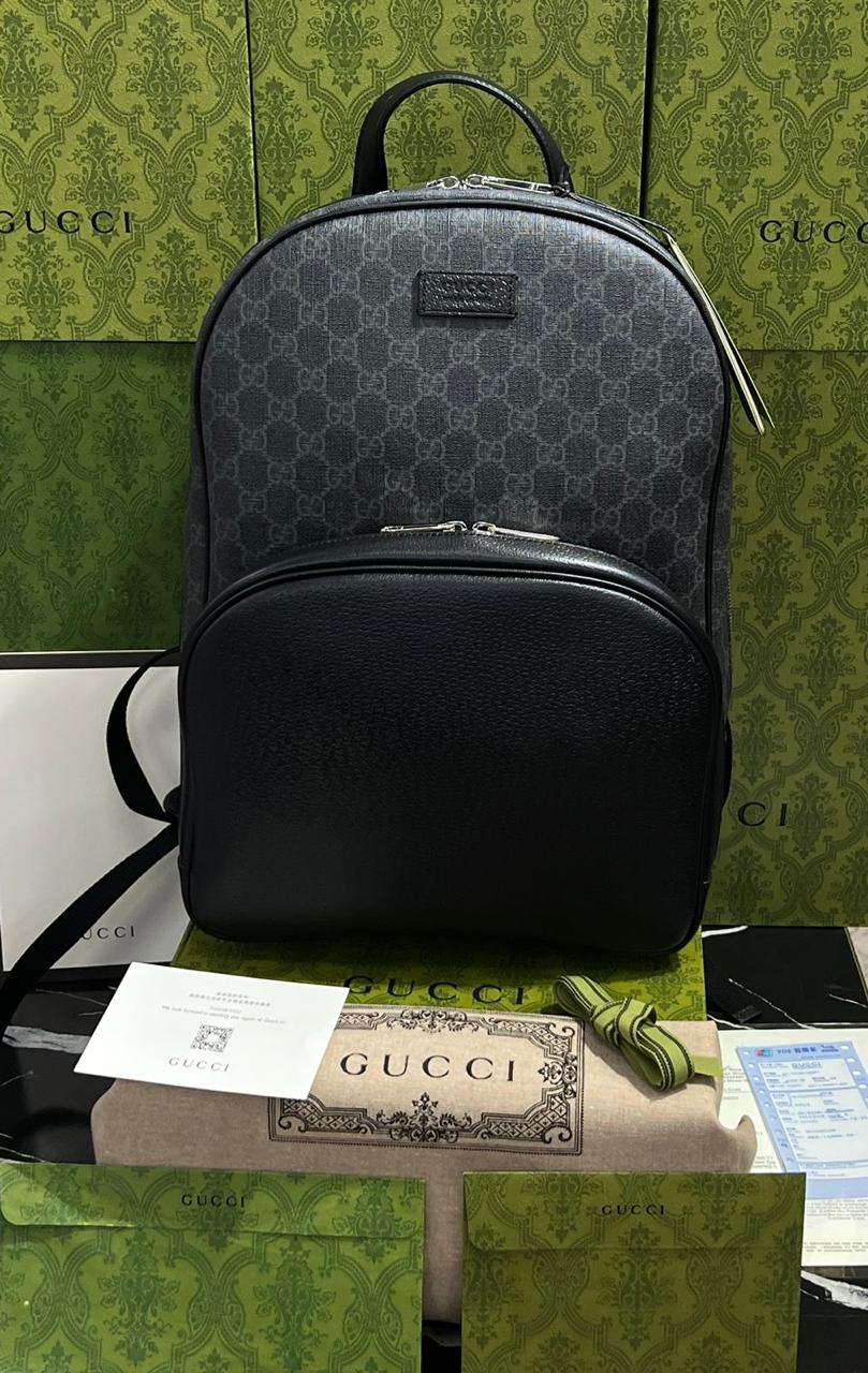 Gucci G5 Mochila GG  de Cuero