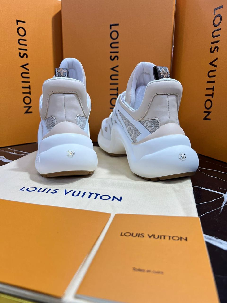 Louis Vuitton Tenis Blanco