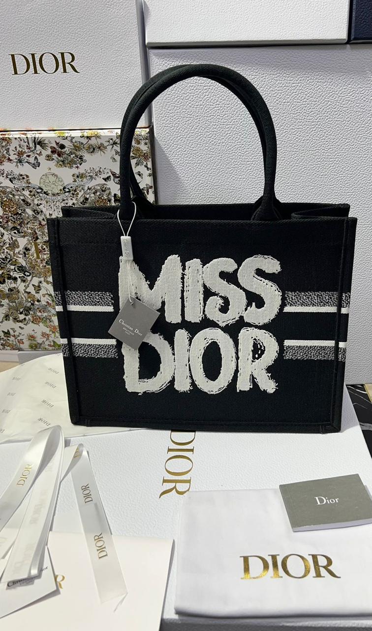 Cristian Dior bolso G5 bordada mediana