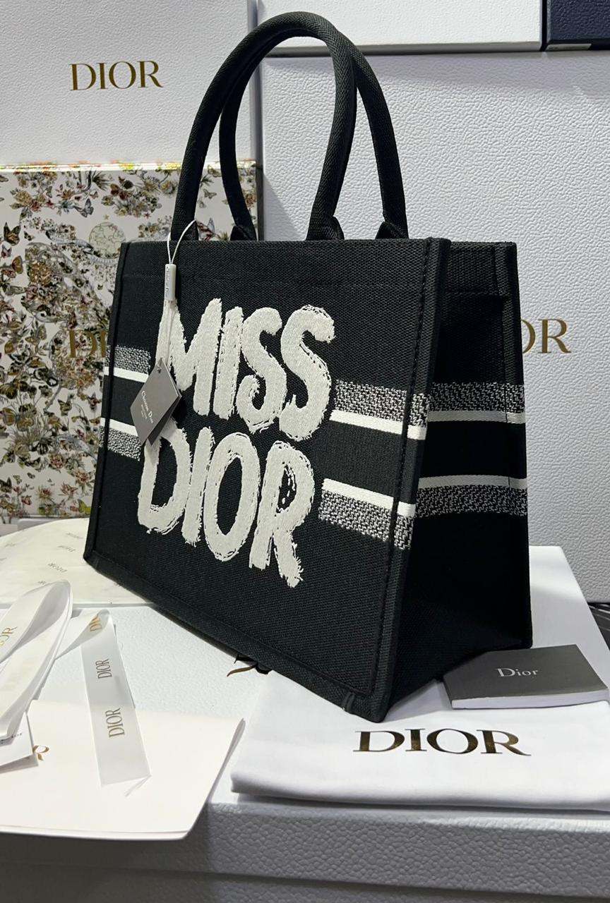 Cristian Dior bolso G5 bordada mediana