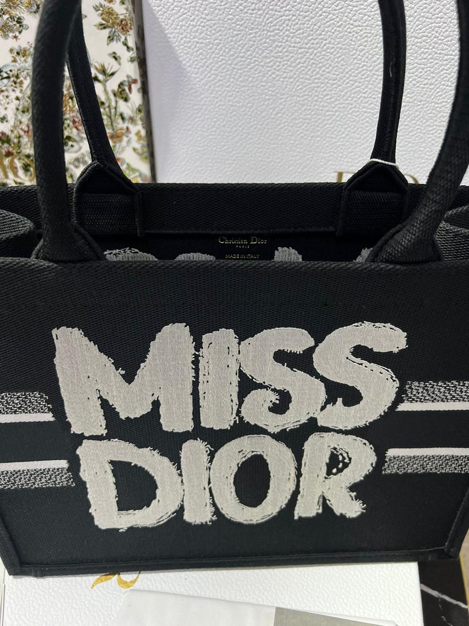 Cristian Dior bolso G5 bordada mediana