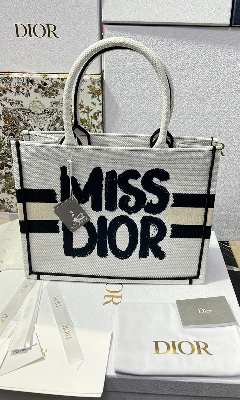 Cristian Dior bolso G5 bordada mediana