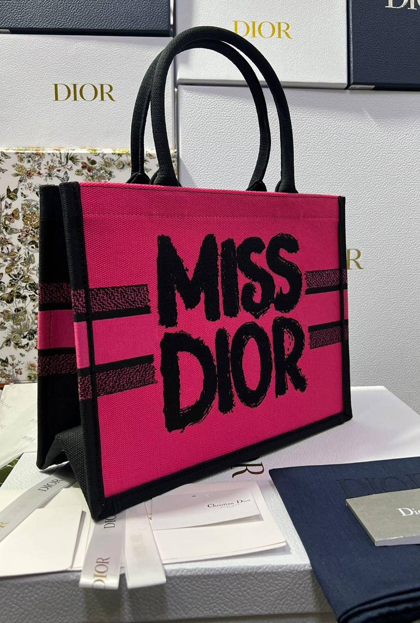 Cristian Dior bolso G5 bordada mediana