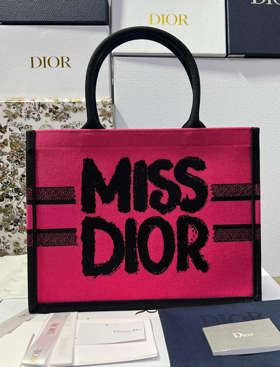 Cristian Dior bolso G5 bordada mediana